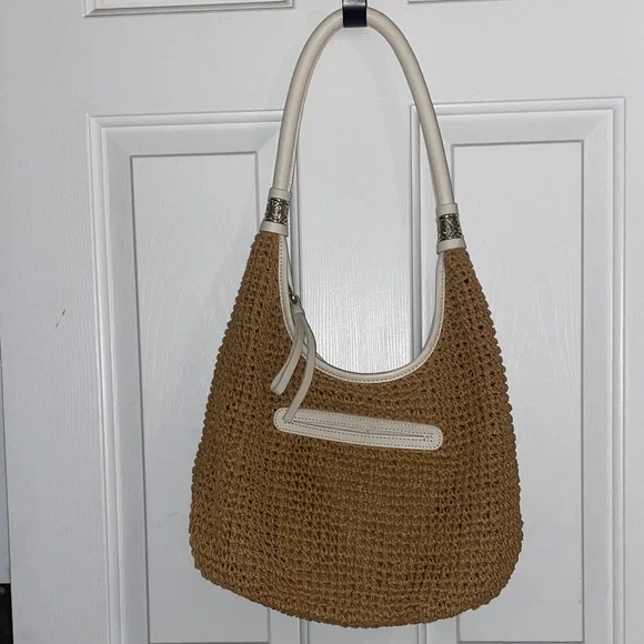 Brighton woven handbag, NWOT - Picture 1 of 10